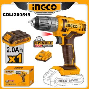 INGCO 20V Cordless Drill 45 N.m