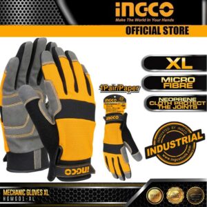 Ingco Microfiber Mechanical Gloves XL