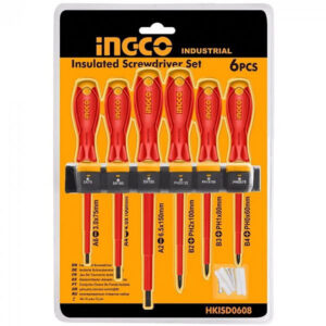INGCO 6pcs Insulated Screwdriver Set