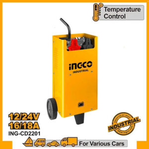 INGCO 12V / 24V Battery Charger Tower