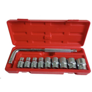 JMES 10pcs 1/2″ Socket Set