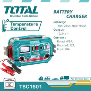 TOTAL car battery charger