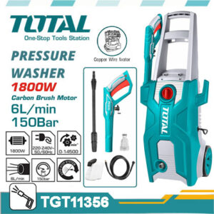 TOTAL 1800w High Pressure Washer (TGT11356)