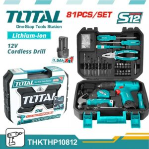 TOTAL 81pcs Household Tool Set (THKTHP10812)