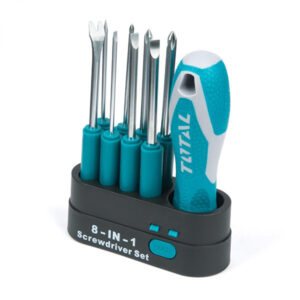 TOTAL 9pcs Interchangeable Screwdriver
