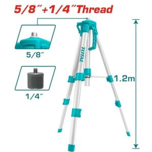 Tripods for laser levels