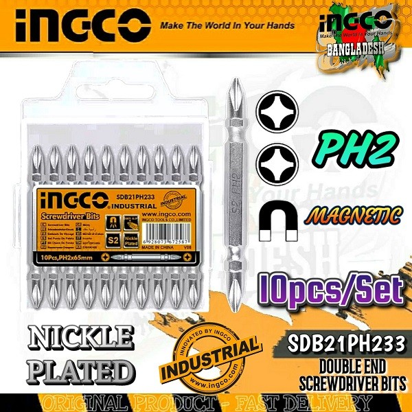 INGCO SDB21PH233 Screwdriver Bit Set - Image 2