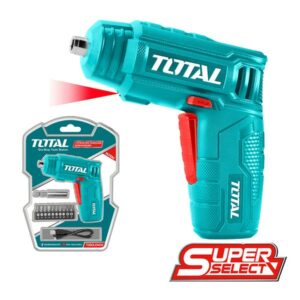 TOTAL 4v Power Screwdriver Set