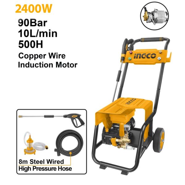 INGCO 2400w Commercial High-Pressure Washer