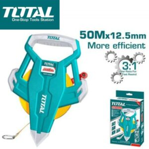 Total 50m Fiberglass Measuring Tape