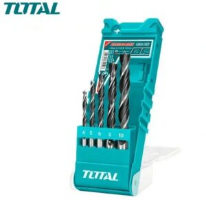 TOTAL 5pcs Wood Drill Bit Set