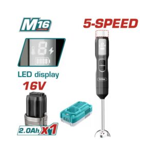 TOTAL 16V Cordless Hand Blender