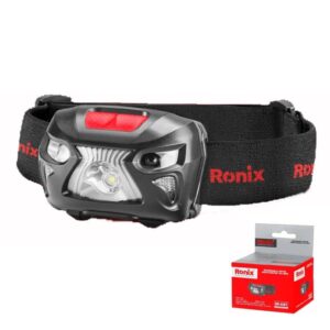 Ronix 5w Rechargable Head Lamp with Motion Sensor