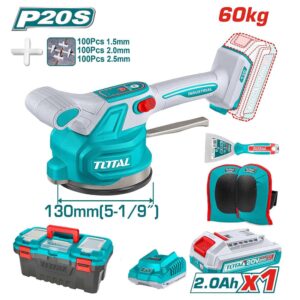 TOTAL 20V Cordless Tile Vibration Machine